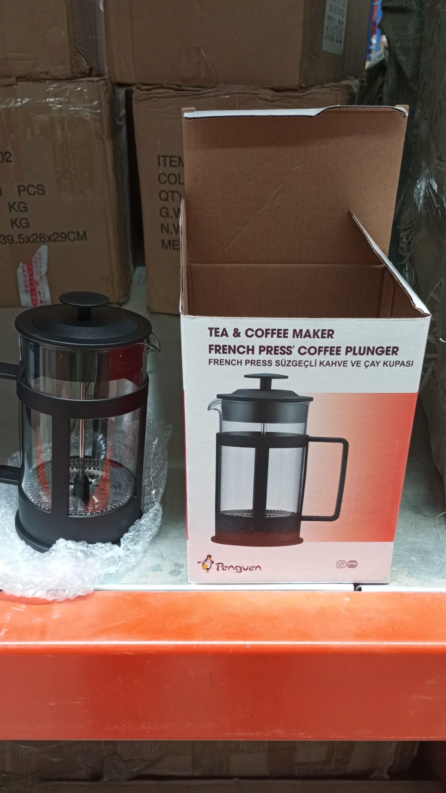 Coffee and Tea maker, Coffee Maker Glass Stainless Steel Coffee Press Glass Teapot for Camping Travel Gifts kitchen tools (Approx 350ml) Coffee and Tea maker, Coffee Maker Glass Stainless Steel Coffee Press Glass Teapot for Camping Travel Gifts kitchen tools (Approx 350ml)
